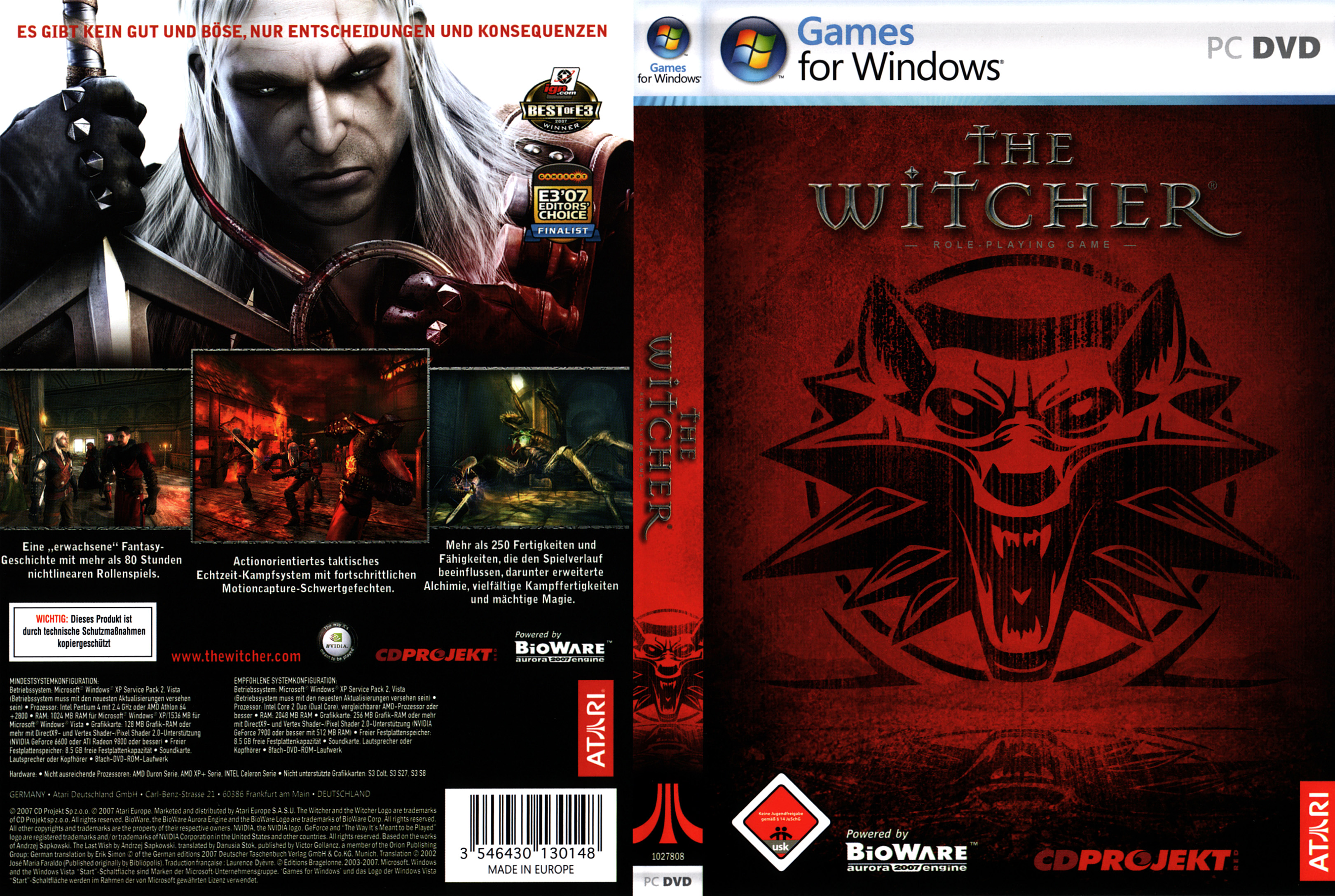 The Witcher - DVD obal