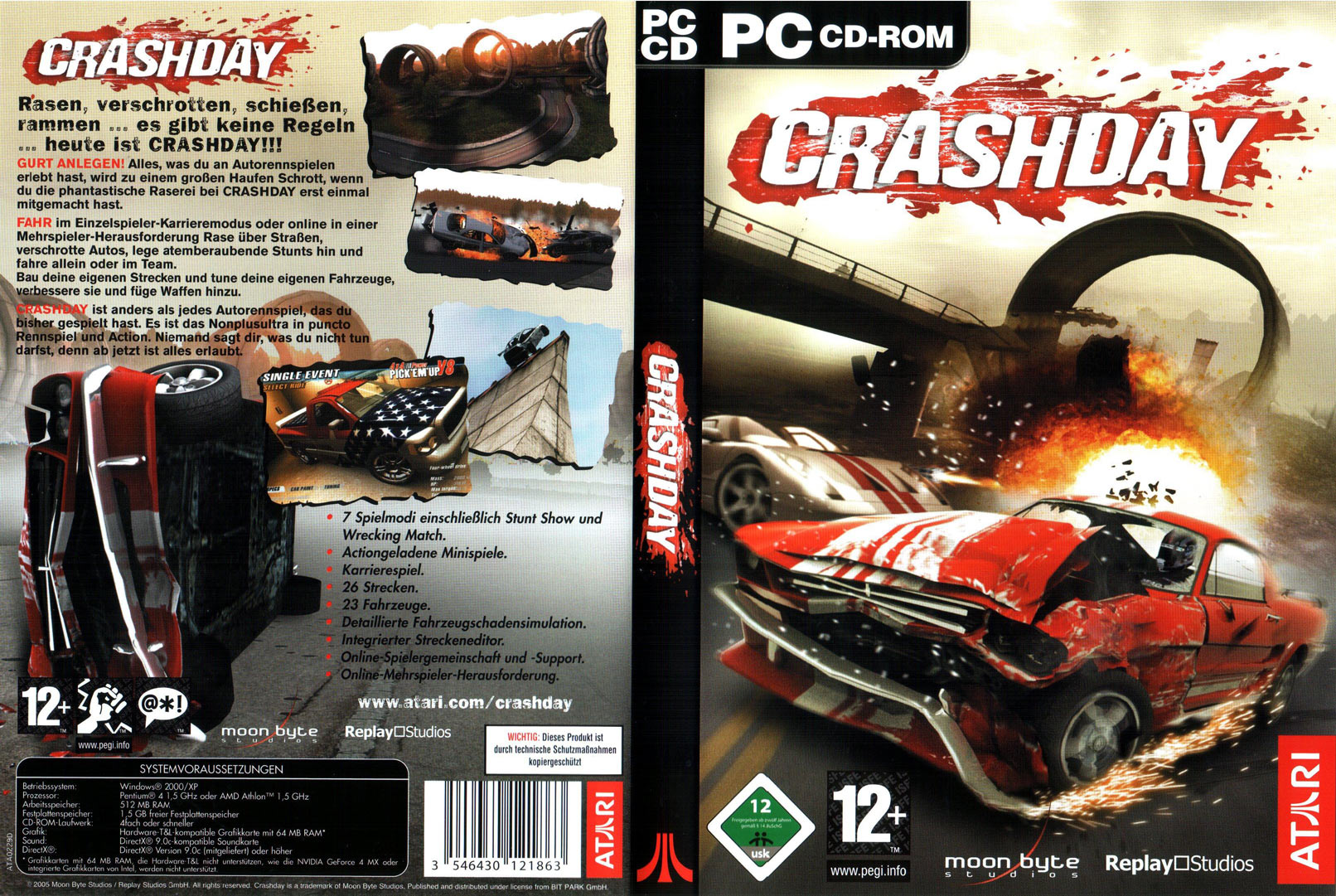 Crashday - DVD obal