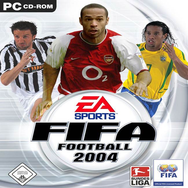 FIFA Soccer 2004 - pedn CD obal 2