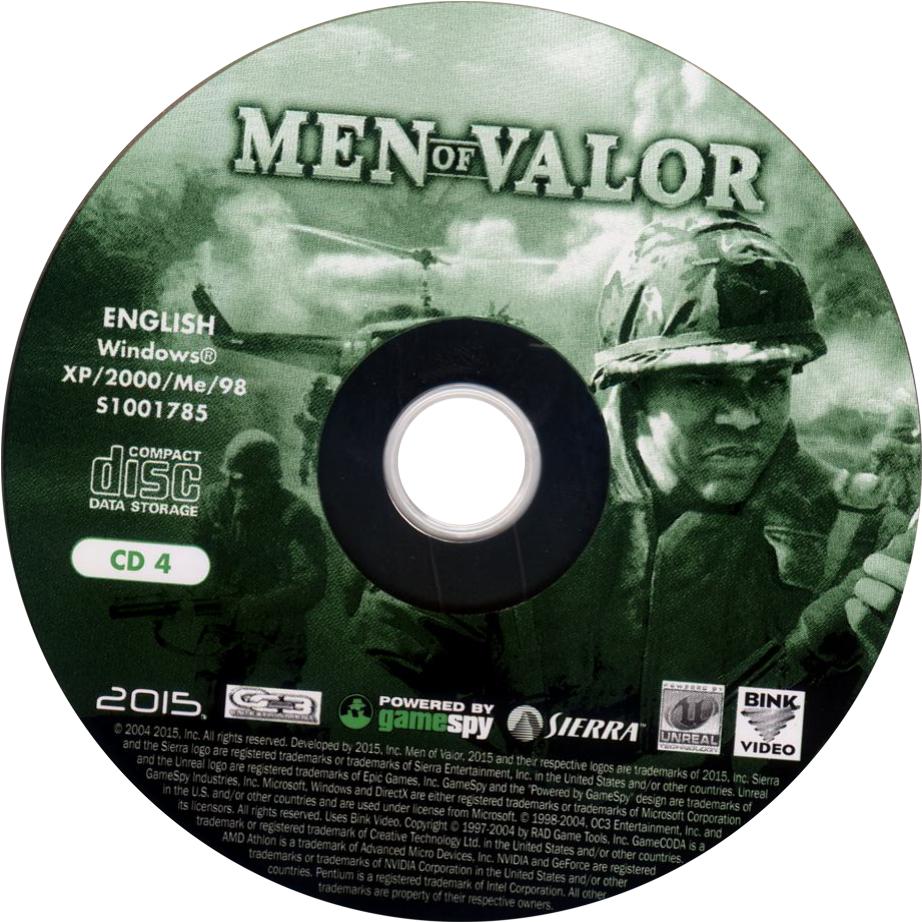 Men of Valor: Vietnam - CD obal 4