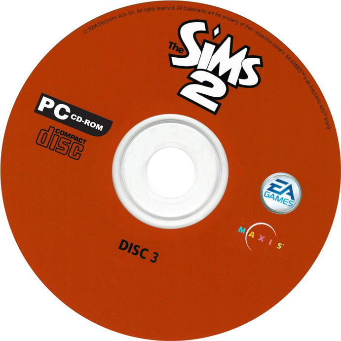The Sims 2 - CD obal 3