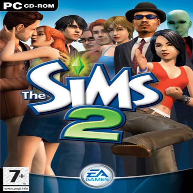 The Sims 2 - pedn CD obal