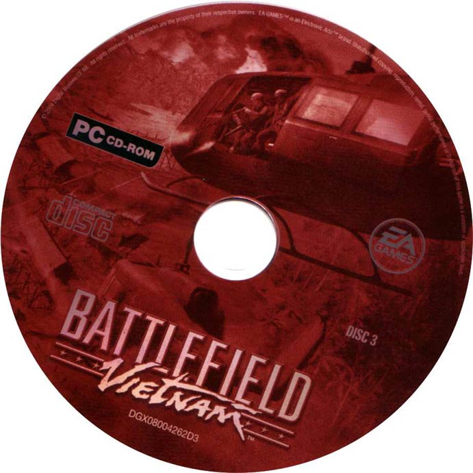 Battlefield: Vietnam - CD obal 3
