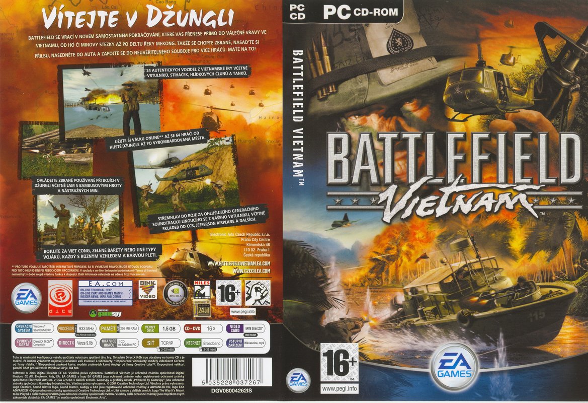 Battlefield: Vietnam - DVD obal