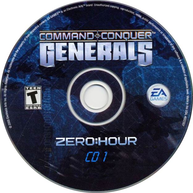Command & Conquer: Generals: Zero Hour - CD obal