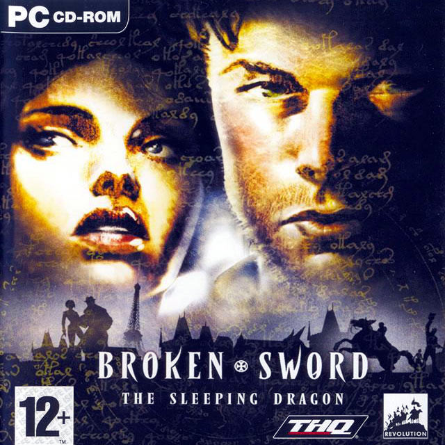 Broken Sword 3: The Sleeping Dragon - pedn CD obal