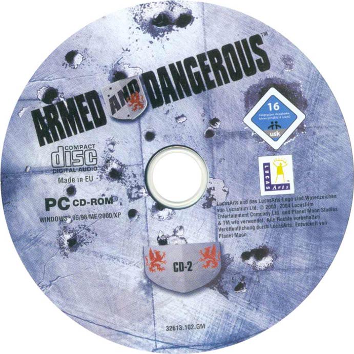 Armed and Dangerous - CD obal 2