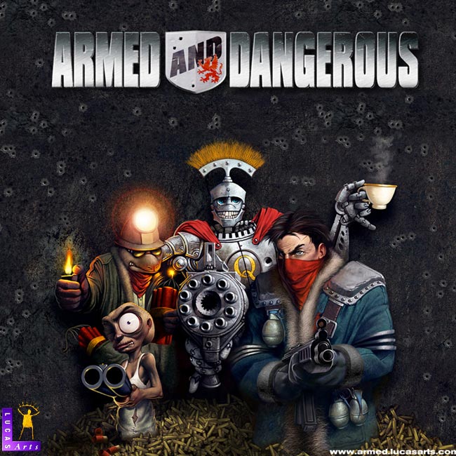 Armed and Dangerous - pedn CD obal