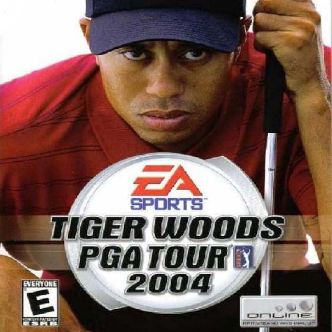 Tiger Woods PGA Tour 2004 - pedn CD obal 2