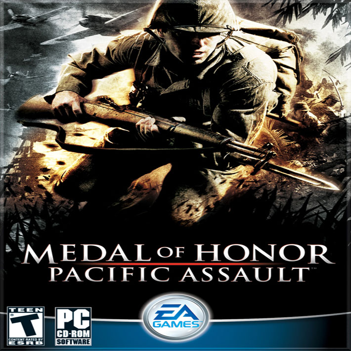 Medal of Honor: Pacific Assault - pedn CD obal 3