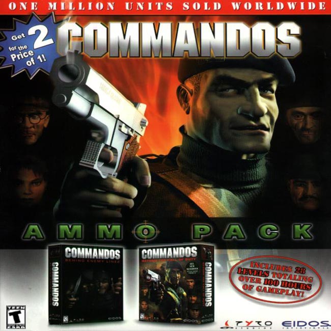 Commandos: Ammo Pack - pedn CD obal