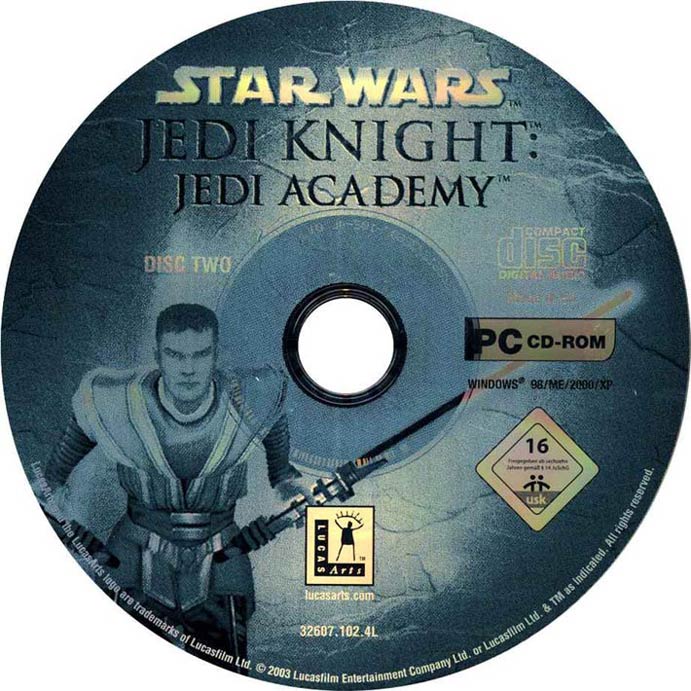 Star Wars: Jedi Knight: Jedi Academy - CD obal 4