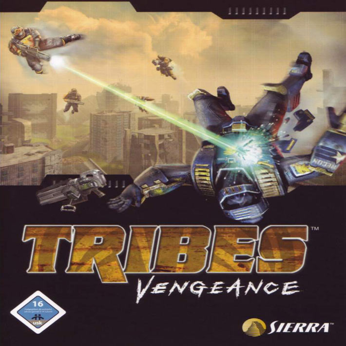 Tribes: Vengeance - pedn CD obal