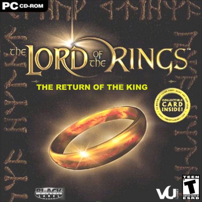 Lord of the Rings: The Return of the King - pedn CD obal
