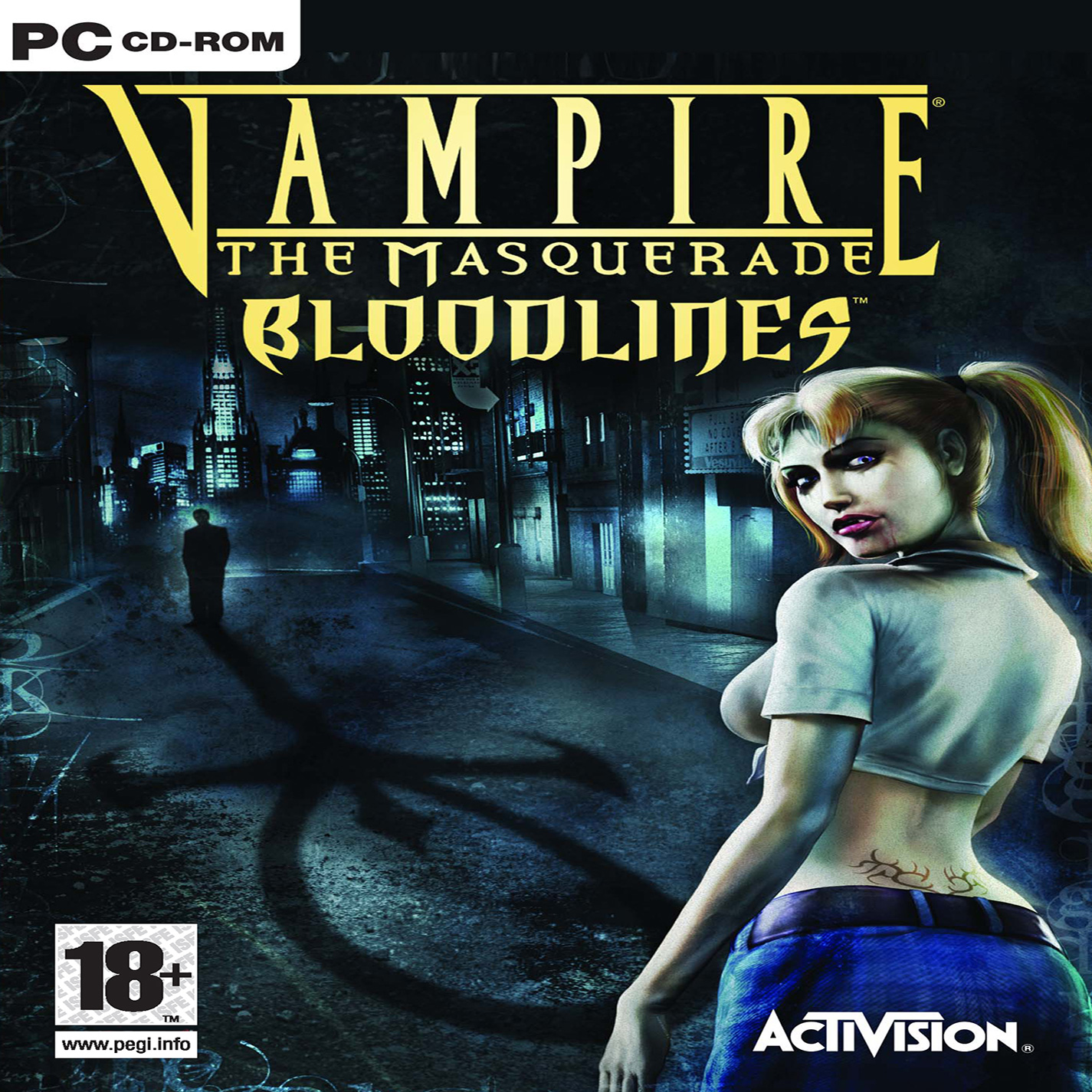 Vampire: The Masquerade - Bloodlines - pedn CD obal
