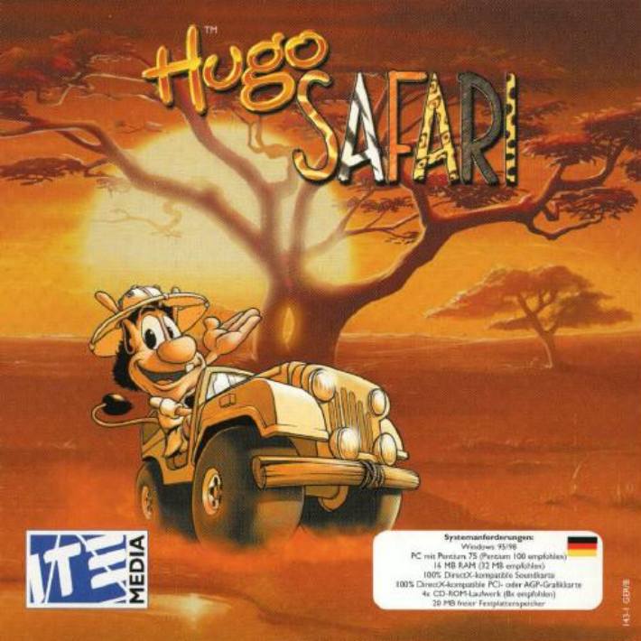 Hugo: Safari - pedn CD obal