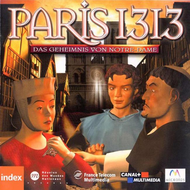 Paris 1313: The Mystery of Notre-Dame Cathedral - pedn CD obal
