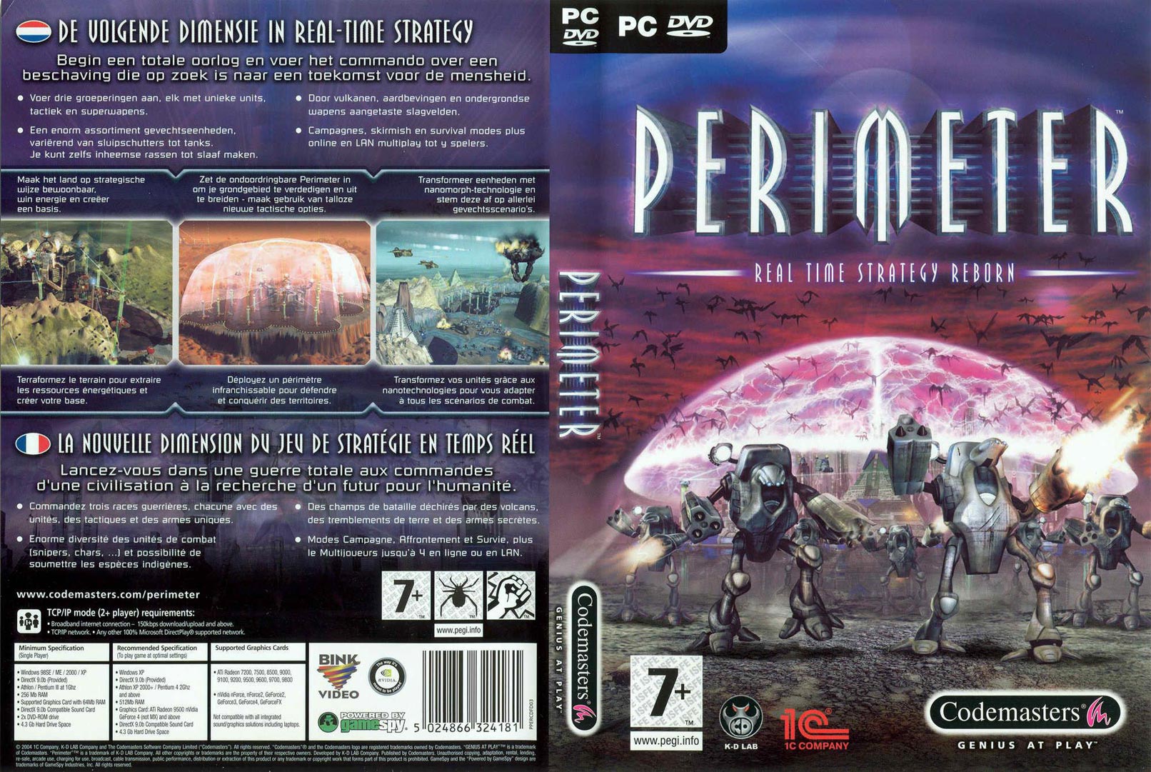 Perimeter - DVD obal