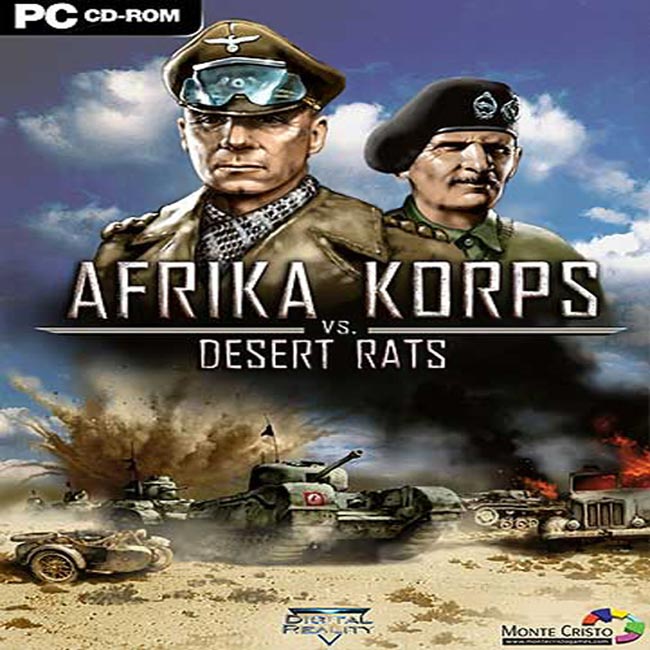 Desert Rats vs. Afrika Korps - pedn CD obal 2