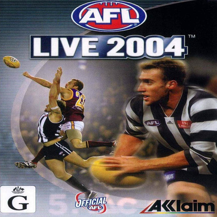 AFL Live 2004 - pedn CD obal