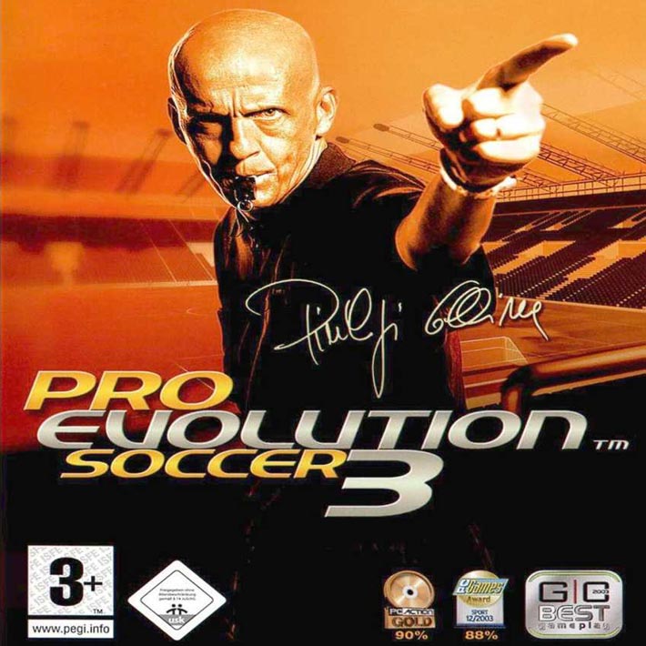 Pro Evolution Soccer 3 - pedn CD obal