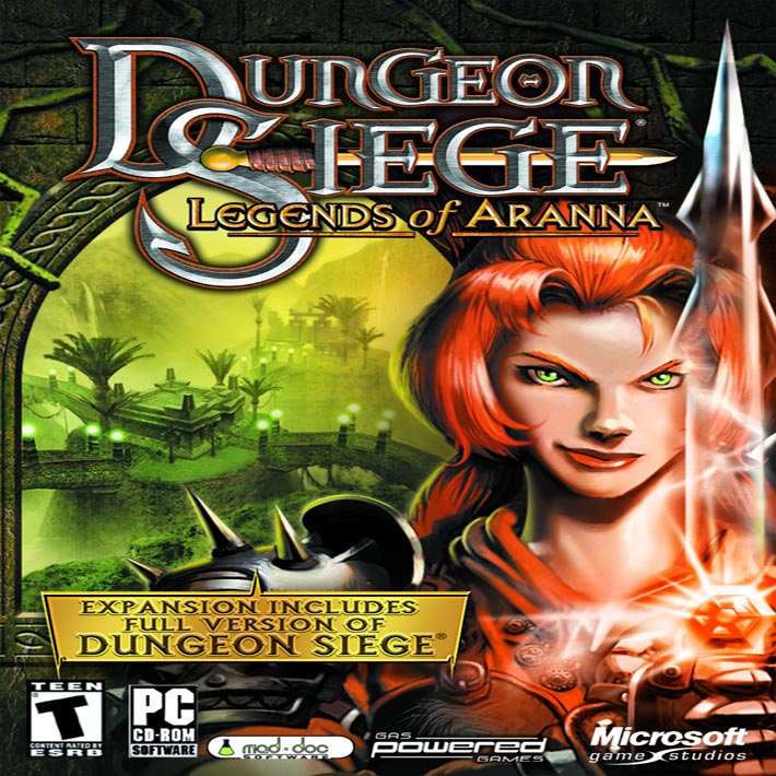 Dungeon Siege: Legends of Aranna - pedn CD obal
