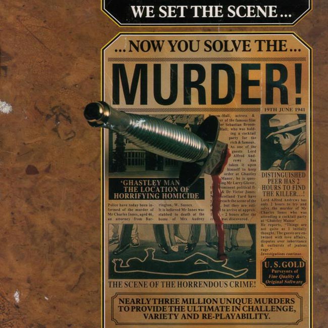 Murder! - pedn CD obal