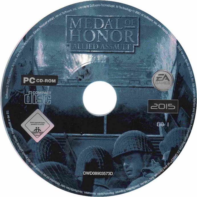 Medal of Honor: Allied Assault: Deluxe Edition - CD obal