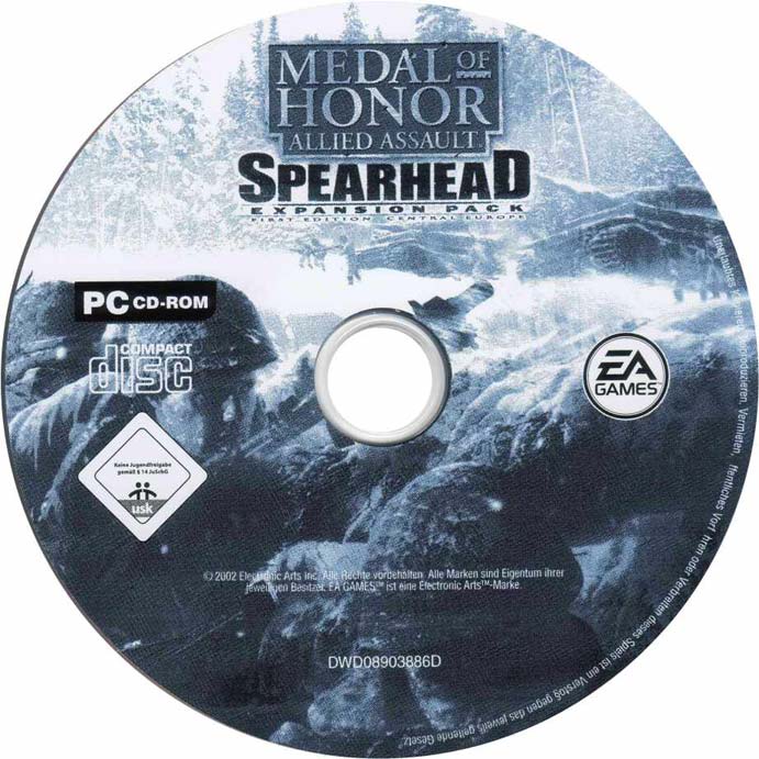 Medal of Honor: Allied Assault: Deluxe Edition - CD obal 3