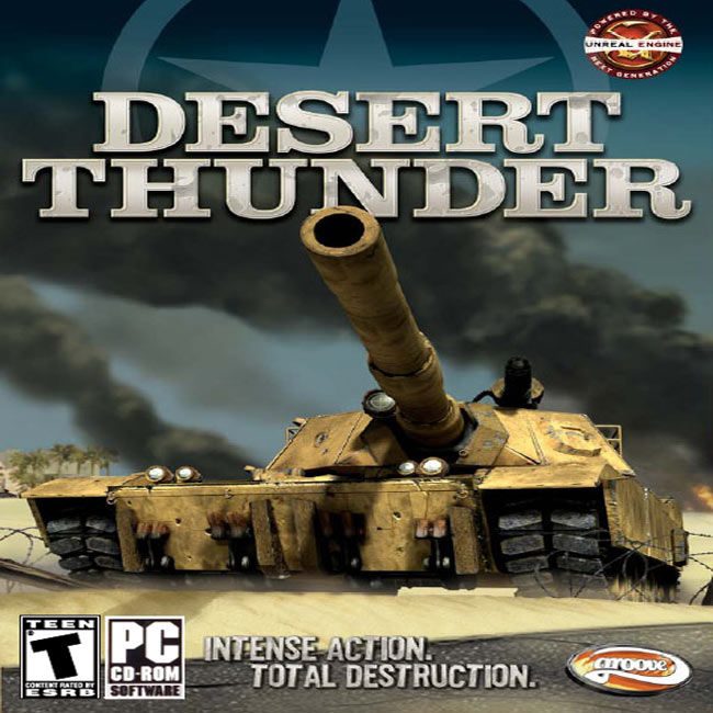 Desert Thunder - pedn CD obal