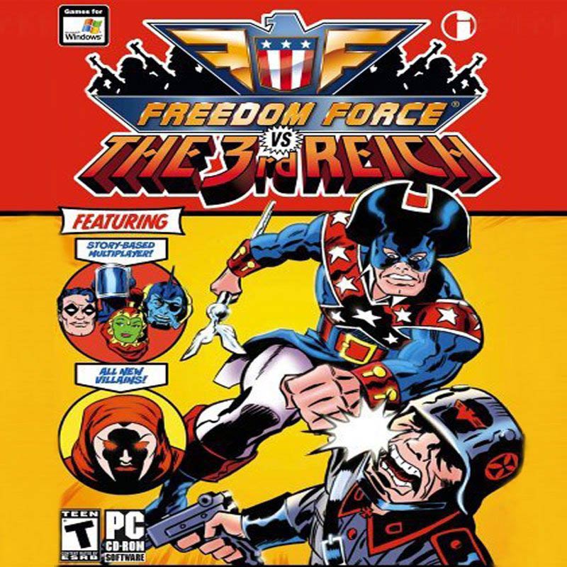 Freedom Force vs. Third Reich - pedn CD obal