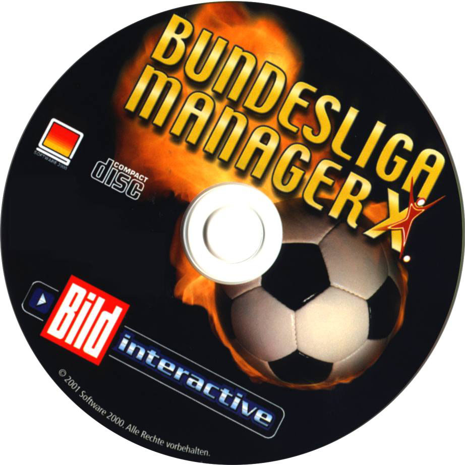 Bundesliga Manager X - CD obal