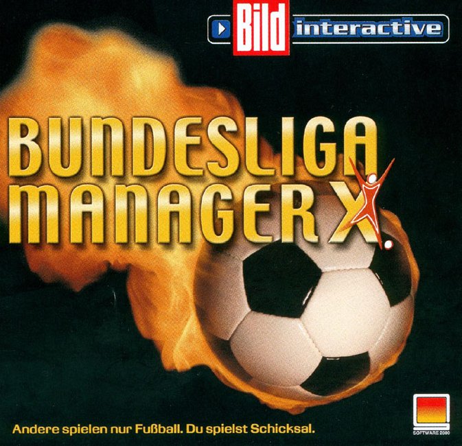 Bundesliga Manager X - pedn CD obal