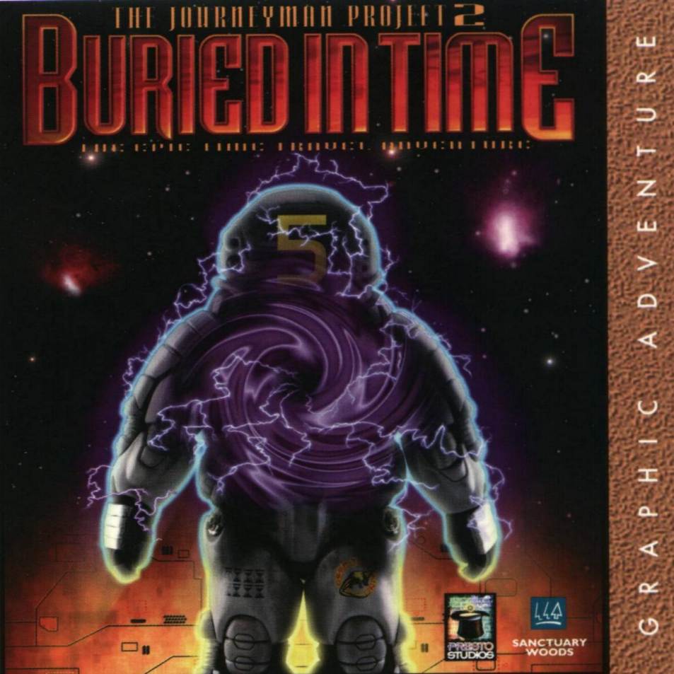 The Journeyman Project 2: Buried in Time - pedn CD obal