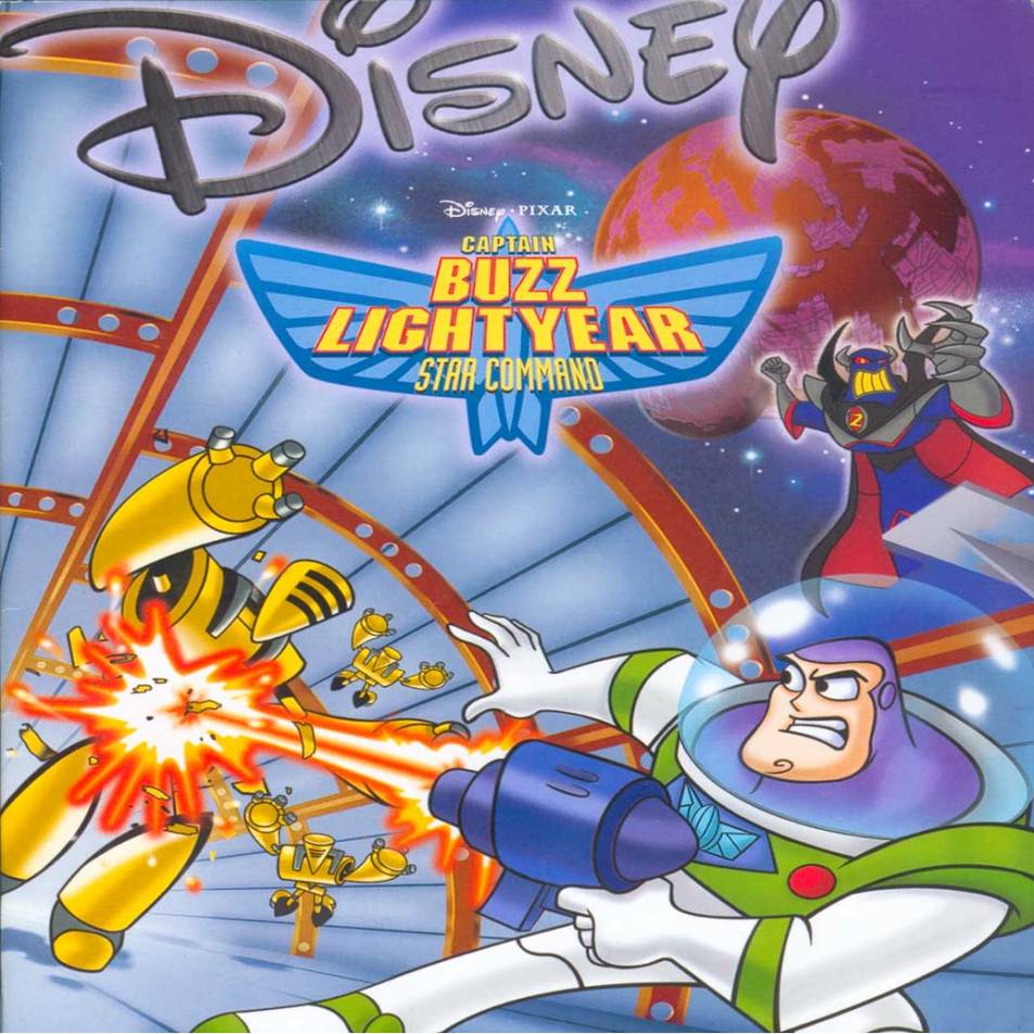 Buzz Lightyear: Star Command - pedn CD obal