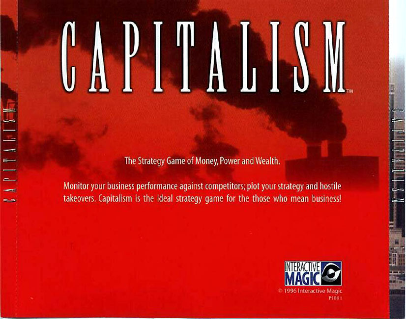 Capitalism - zadn CD obal