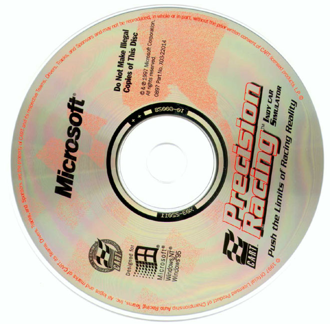 CART Precision Racing - CD obal