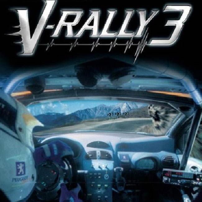 V-Rally 3 - pedn CD obal 2
