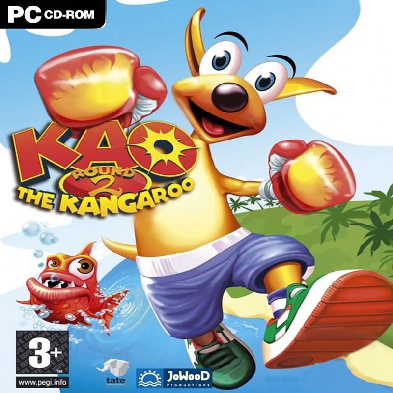 KAO The Kangaroo: Round 2 - pedn CD obal