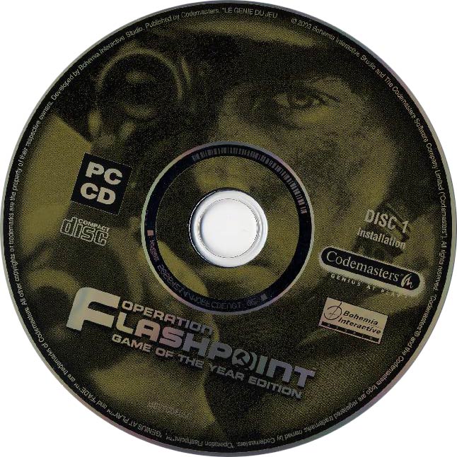 Operation Flashpoint: Game of the Year Edition - CD obal