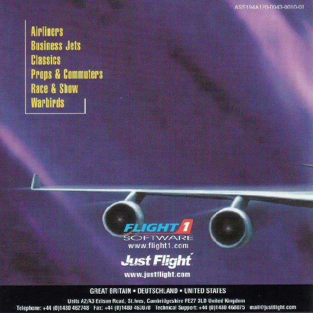Legendary Aircraft - pedn vnitn CD obal