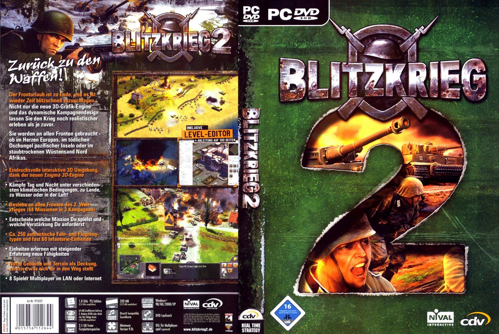 Blitzkrieg 2 - DVD obal
