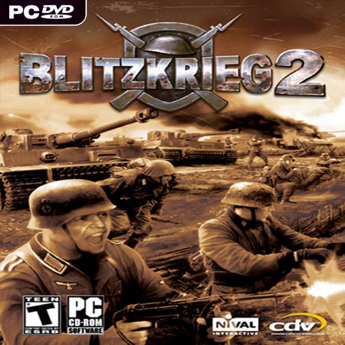 Blitzkrieg 2 - pedn CD obal 3