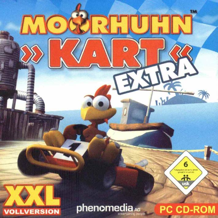 Moorhuhn KART EXRA - pedn CD obal