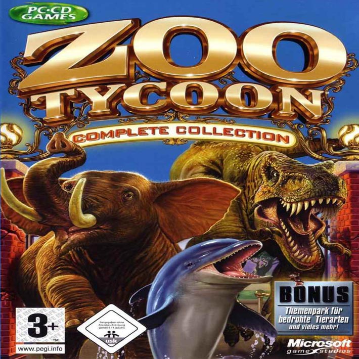 Zoo Tycoon: Complete Collection - pedn CD obal