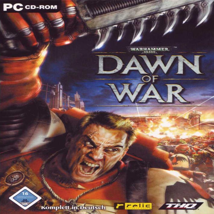 Warhammer 40000: Dawn of War - pedn CD obal