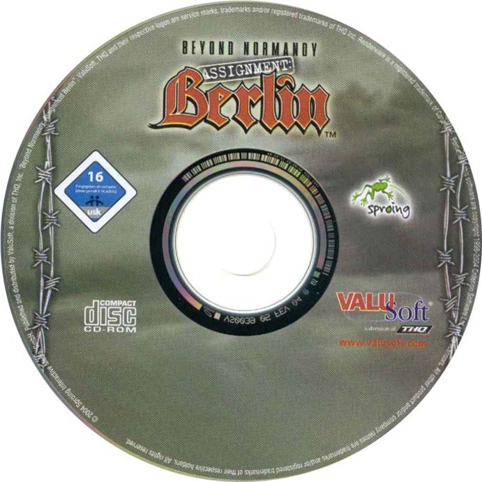 Beyond Normandy - Assignment: Berlin - CD obal