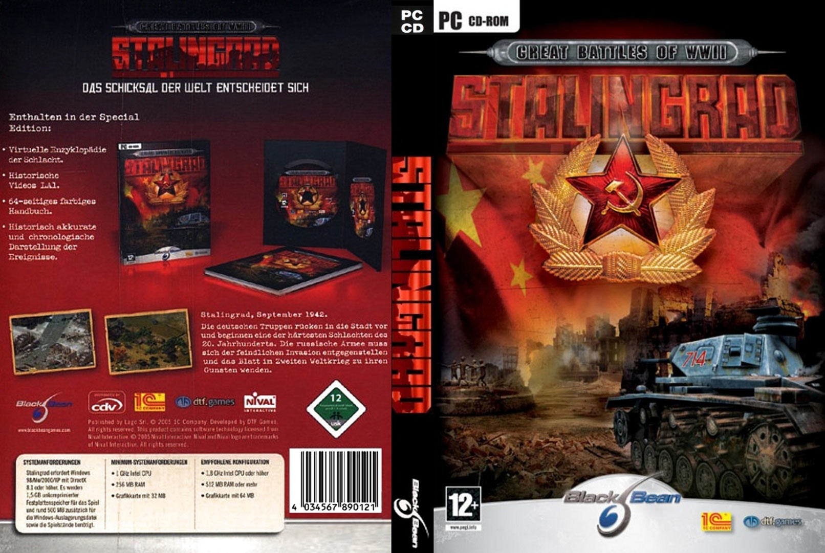 Stalingrad - DVD obal