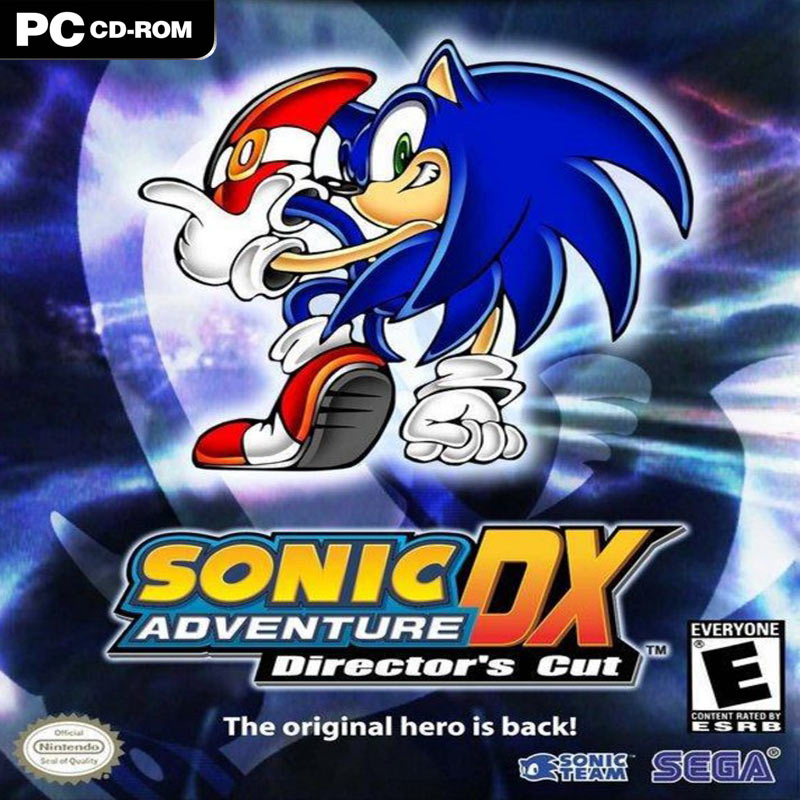 Sonic Adventure DX: Director's Cut - pedn CD obal 2