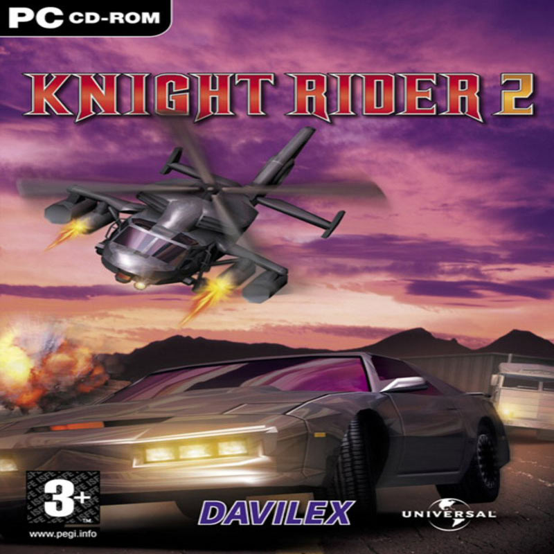 Knight Rider 2 - The Game - pedn CD obal